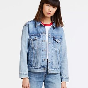Levi’s Ex Boyfriend Light Wash Denim Jacket